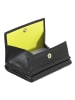 DuDu Honduras Geldbörse Leder 10 cm black pop