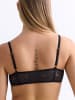 Erlich Textil  Spitzen Bustier ICONIC LACE BANDEAU BRALETTE in schatten schwarz