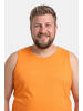Men Plus Tank Top in manderine