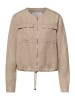 Street One Kurze Jacke im Washed-Look mit Tunnelzug in Safari Beige