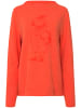 LAURASØN Sweatshirt in rotorange