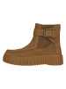 Clarks Ankle Boots Torhill Buckle in 3107A Walnut Nubuck