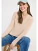 Cecil Strukturpullover in Beige