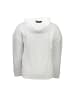 Plein Sport Weiß Baumwolle Herren mit Kapuze Sweatshirt