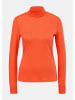 comma T-Shirt langarm in Orange