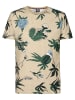 Petrol Industries T-Shirt mit Allover-Print Carbón in Braun