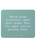 Mr. & Mrs. Panda Mousepad Spruch Positiver Elektriker mit Spruch in Meeresbrise