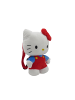 Hello Kitty Plüschrucksack Kinder Rucksack kuschelig Reißverschluss