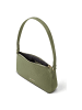 Lazarotti Bologna Leather Pochette Schultertasche Leder 22 cm in olive