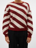 Vero Moda Strickpullover in Fired Brick