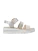 remonte Plateau Sandaletten in Gold