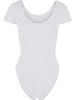 Urban Classics Urban Classics Ladies Organic Stretch Jersey 2-Pack in white+white