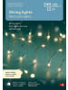 LUMINEO Lichterkette STRING LIGHTS 240 LED 12 m Silberdraht in warm weiß