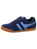Gola Sneaker Harrier Suede in Blau