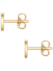 Eastside NY Ohrstecker aus Edelstahl in gelbgold
