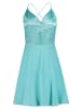 Vera Mont Abendkleid mit Spitze in Agate Green