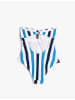 KOTON Schwimmanzug in Marineblau Gestreift