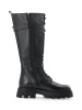 Bianco Schnürstiefel in Black
