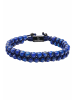 GT COLLECTION Armband Double-Bead in blue