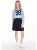 myMo Women Sweater in light blue navy