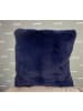 PAD Concept Kissen CHAMPAGNE Fellkissen Blau 48x48