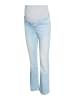 Vero Moda Umstandsjeans mit Schlag in Light Blue Denim 1