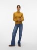 Vero Moda Strickpullover in Harvest Gold