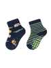 Sterntaler ABS Socken 2er-Pack Safari in marineblau