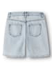 TWO SOON Jeansshorts in Light Blue Bleached Denim