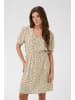 Cream Kleid CRTiah Feminine in Green Flower Print