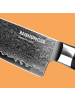 Reishunger Damast Santoku Messer