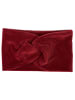 styleBREAKER Stirnband - Haarband in Bordeaux-Rot