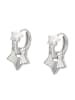faina Women Huggie Earrings in Silver