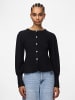 Pieces Strickjacke in Black 1