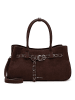 Tamaris TAS Melina Schultertasche Leder 39 cm in brown