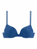 Sunseeker Push-Up-Bikini-Top in blau