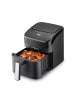 Gourmet Maxx Heißluft-Fritteuse Digital 4l 1400W schwarz Schwarz