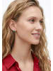 gaya Women Earrings in Rose Gold Green