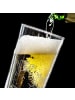 Mr. & Mrs. Panda Weißbierglas Fische Astrologie ohne Spruch in Transparent