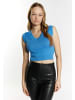 myMo Damen Strickpullunder in Himmelblau