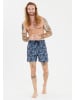 Cruz Badeshorts Toby in Print 3614 Navy Tropical