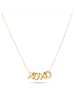 Echtzeit Halskette XOXO in gold