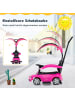 COSTWAY 3-in-1 Rutschfahrzeug mit Schiebegriff in Rosa