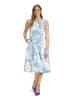 Vera Mont Cocktailkleid mit Blumenprint in Light Blue/White