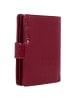 Esquire Nizza Geldbörse RFID Schutz Leder 9.5 cm rot