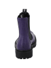 palado Chelsea Boots in purple/stitch black