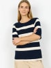 soyaconcept T-shirt SC-KANITA in 96910C NAVY MELANGE COMBI