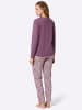 WITT WEIDEN Schlafanzüge in ozean-mint-bedruckt + violett-mauve-bedruckt