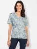 WITT WEIDEN Print-Shirt in hellblau-bedruckt