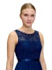 Vera Mont Abendkleid mit Spitze in Festival Blue